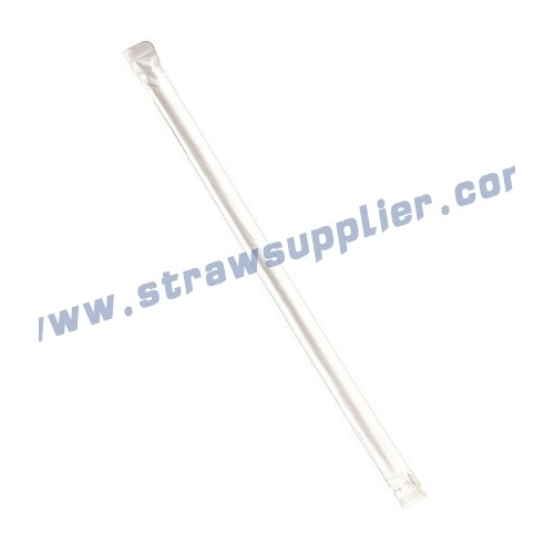 individul paper wrapped straight straws