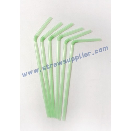 Biodegradable flexible drinking straws