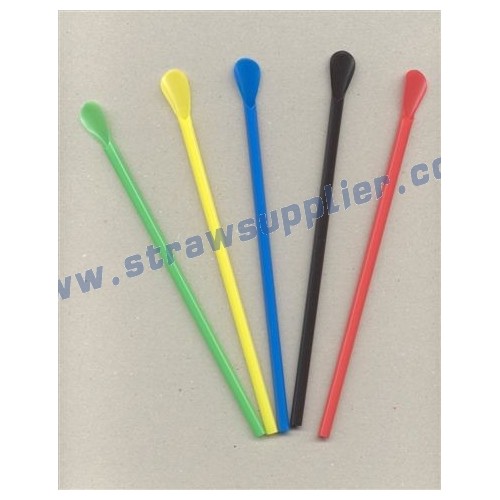 Colored Spoon Straw