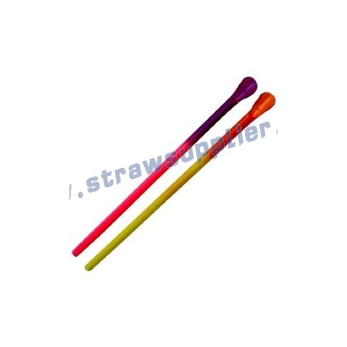 Color Changing Spoon Straws