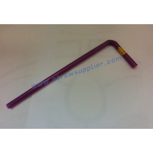 Two Color Printed Straw With Logo 15.5x15.5mm